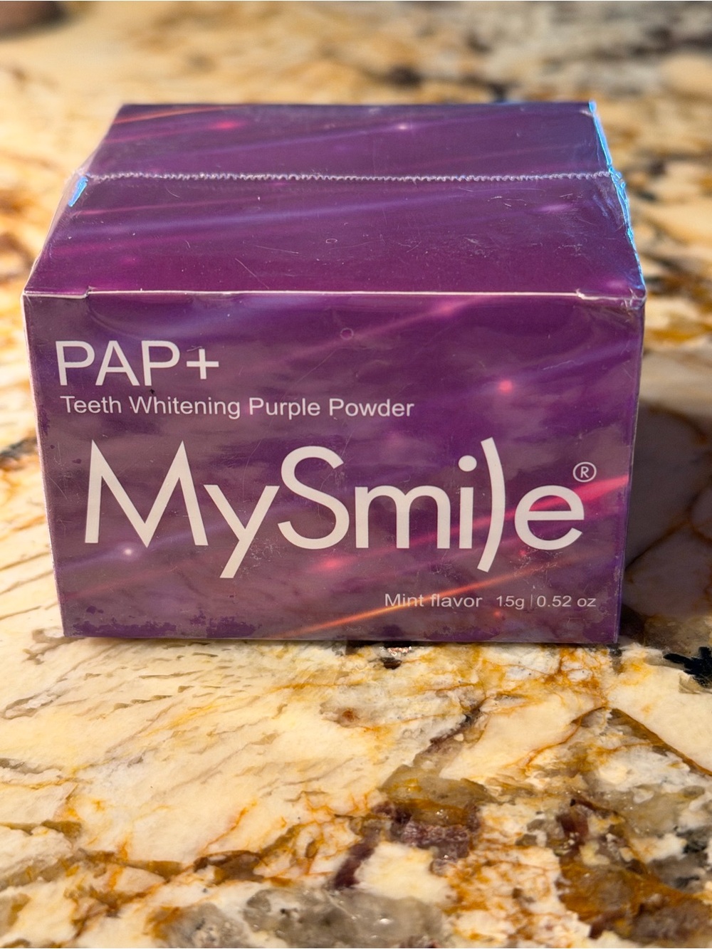 PAP+ Teeth Whitening Purple Powder - Purple